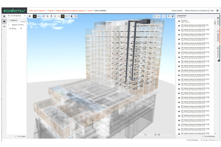 BIM 7D model O Building