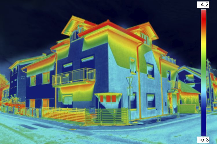 Visión termográfica, calculadora energética CGATE