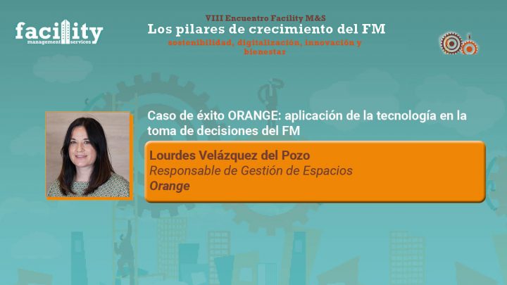 Lourdes Velázquez del Pozo, responsable de Gestión de Espacios de Orange.