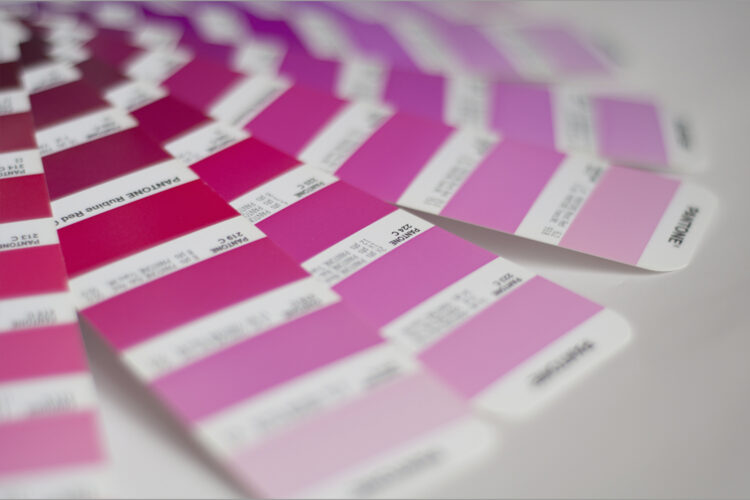 Interiorismo, colores, rosa Pantone