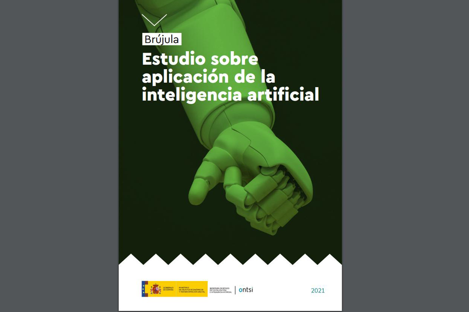 Estudio ONTSI sobre inteligencia artificial