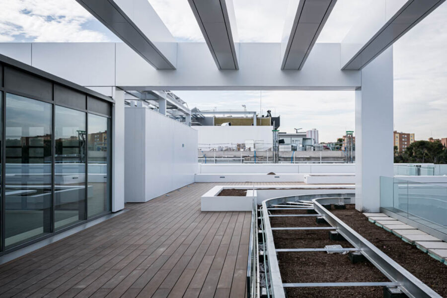 Interior de la nueva sede de L´Oréal.