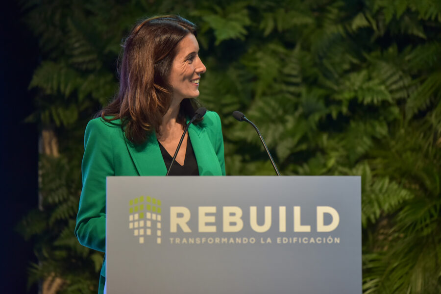 Gema Travería, directora de REBUILD