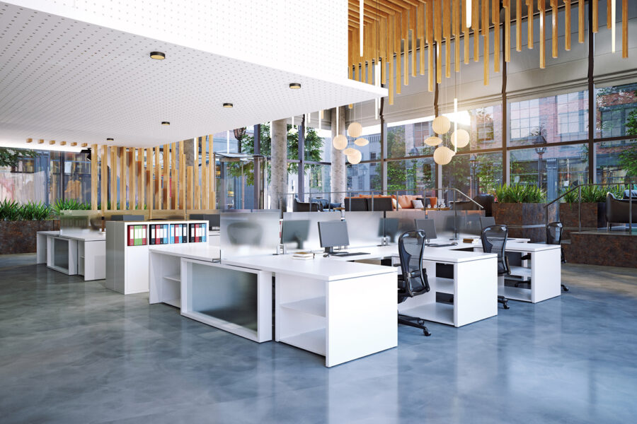 modern office interior,